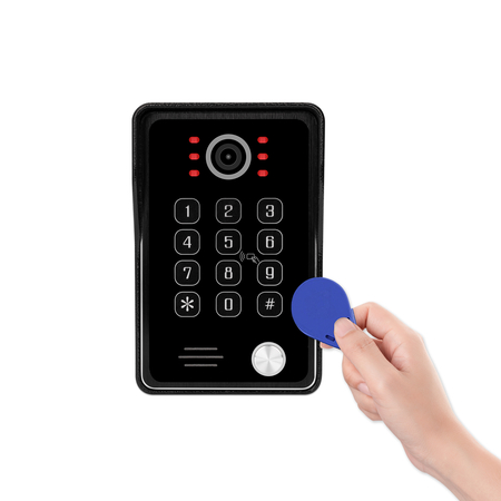 Video-Gegensprechanlage SPD-DST03B + SPD-MT703W