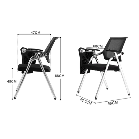 Krzesło rozkładane Spacetronik MOLY-20 3 sztuki