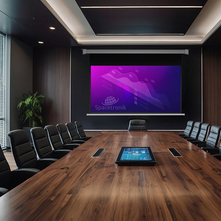 Elektryczny Ekran Projekcyjny Ścienny 84" 16:9