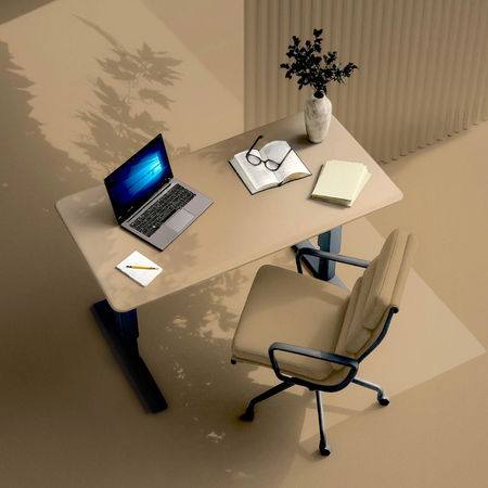 Elektryczny stelaż biurkowy Spacetronik SPE-222OB