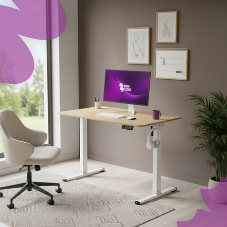 Elektryczne biurko Moris SPE-O111WL 120×60 cm