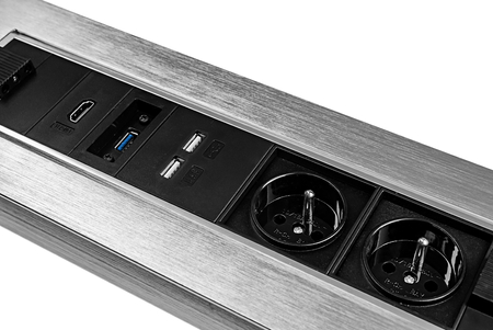 Spacetronik SPS-E27S Unterputz-Steckdose