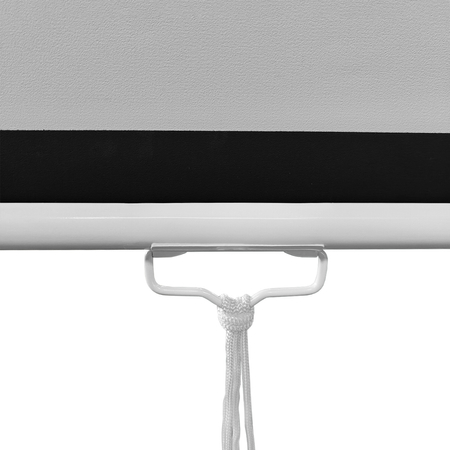 Ekran projekcyjny zwijany ręcznie 100" 16:9 biały