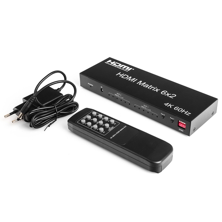 Matrix HDMI 6/2 Spacetronik SPH-M620 4K 60Hz