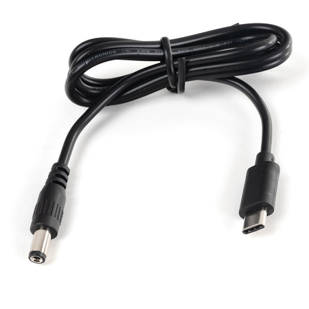 Kabel adapter zasilania USB-C na DC 2.1/5.5 100cm