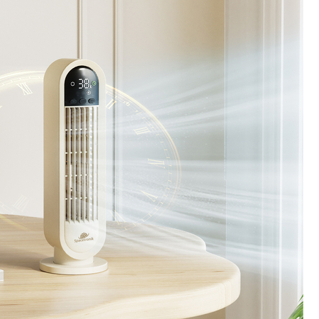 Wentylator biurkowy z rotacją Airpuff 4 biały