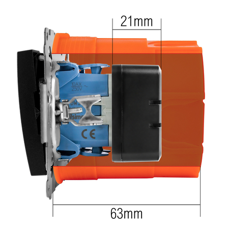 Mini-Schalter elektrisch SMART WiFI Tuya 1