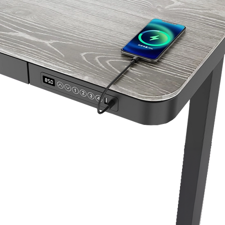 Spacetronik elektrischer Schreibtisch SPE-B127BG Astrid