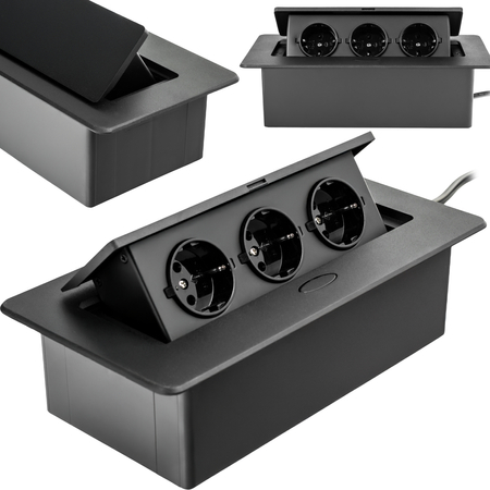 Gniazdo blatowe otwierane Spacetronik SPS-D33B V3