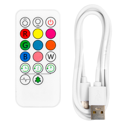 Duża Sowa Lampka Nocna RGB USB-C Pilot SP-LN01XL