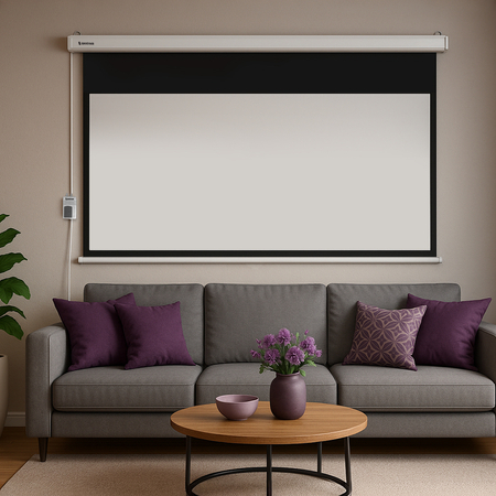 Elektrische Projektionswand SST Wandmontiert 120in