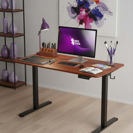 Elektryczne biurko Spacetronik Moris 124BM 120x60