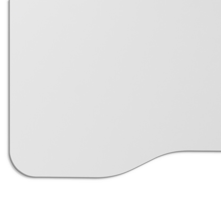 Blat biurka uniwersalny 138x70x1,8 cm Biały ERGO