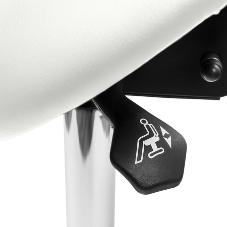 Ergonomiczny hoker regulowany SELLA biały