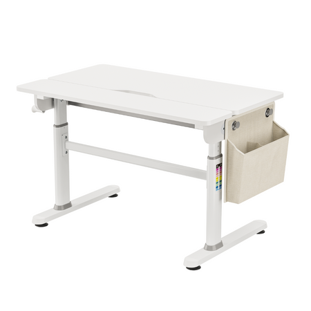 Zestaw: biurko regulowane SPEX108WG + ergonomiczne krzesło dla dziecka