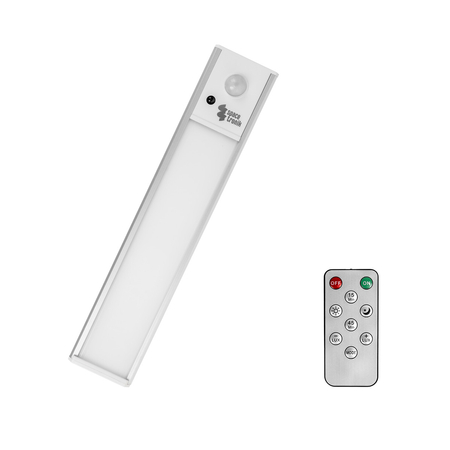 Bezprzewodowa lampa LED Czujnik ruchu 20cm Srebrna