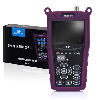 Miernik sygnału SAT Spacetronik S-21 DVB-S/S2/S2X