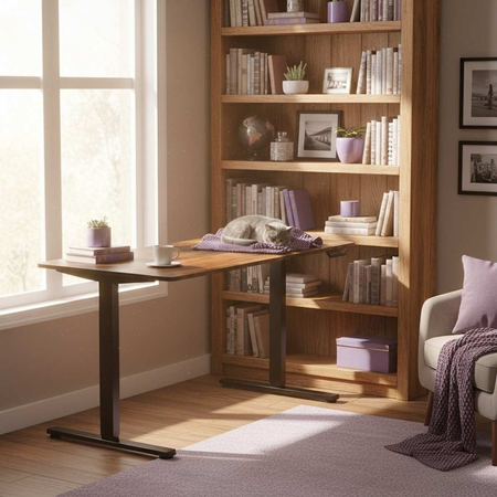 Elektryczne biurko Moris SPE-O112BR 140×70 cm