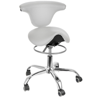 Ergonomiczny hoker regulowany SELLA biały