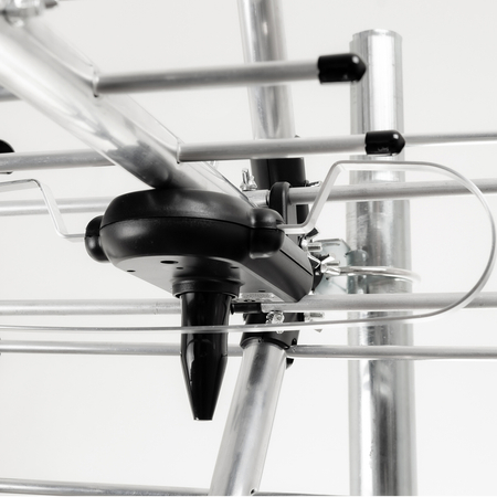 Antena DVB-T2 Spacetronik EOS L Combo Black Akt.