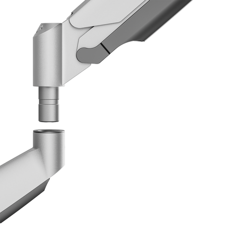 Uchwyt srebrny na monitor Spacetronik SPAS110S