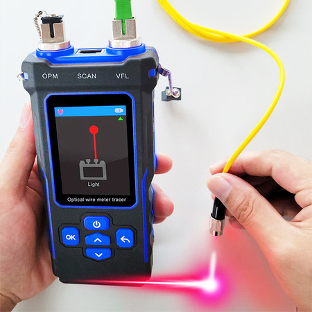 Tester światłowodów LAN POE Spacetronik SP-LT08