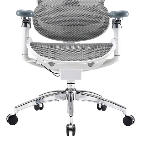 Zestaw Fotel biurowy obrotowy Doris 40 Szary z Matą ochronną