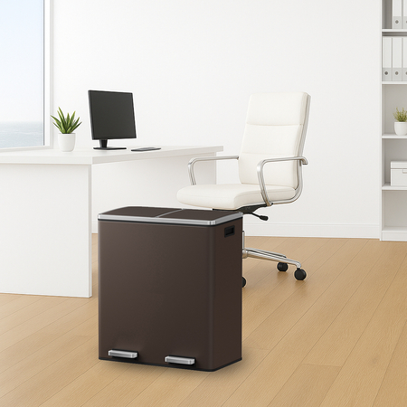 Funky Trash Can Brown Spacetronik Podwójny