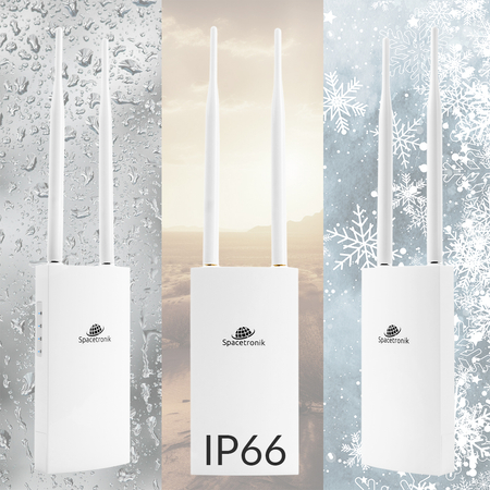 Access Point Zewnętrzny 1200Mbps IP66 Spacetronik