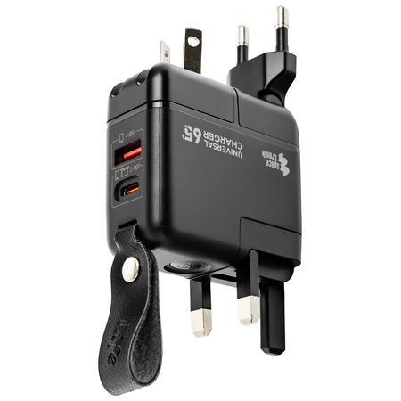 Adapter podróżny USB 4w1 GaN 65W Spacetronik SR105