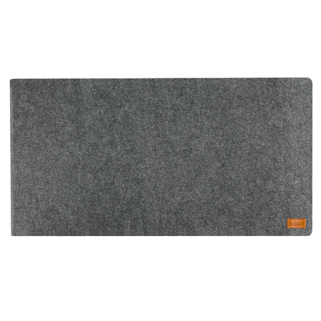 Mata filcowa pod myszkę szara 120x60cm SPB061