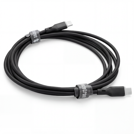 Kabel LED silikonowy USB-C do USB-C 1.5m