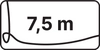 7,5m