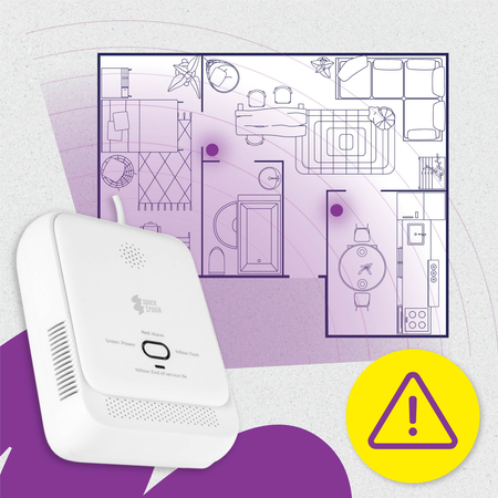 Czujnik gazu (CH4) Tuya Spacetronik SL-DG02