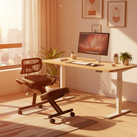 Ergonomiczne Krzesło Klęczące Spacetronik YOGI-10