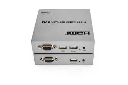 Konwerter HDMI na światłowód SPH-FO11 KVM 4K 60Hz