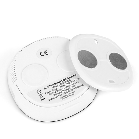 Drahtloser CO2-Sensor mit LED Tuya SL-DC02 3in1