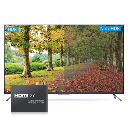 Extractor HDMI-HDMI + Audio SPDIF R/L ARC SPH-AE03