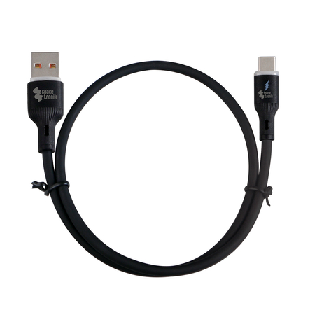 Kabel LED silikonowy USB2.0 do USB-C 0.5m