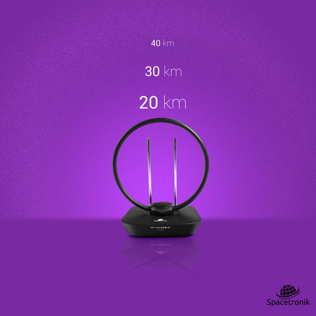 Antena pokojowa DVB-T2 Spacetronik Locus