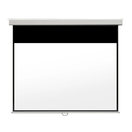 Ekran projekcyjny zwijany ręcznie 120" 16:9 biały