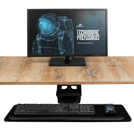 Uchwyt na klawiaturę Spacetronik ERGOLINE SPB-111W