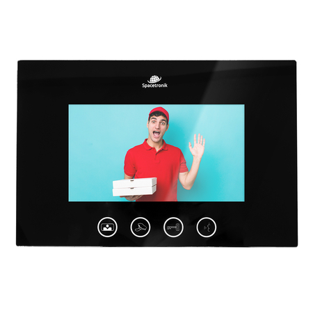 8-Familien 7" Video-Gegensprechanlage