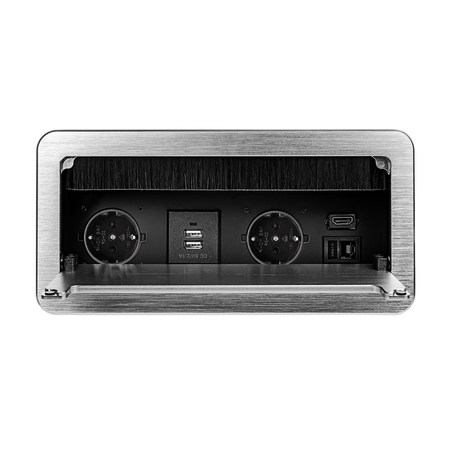 Spacetronik SPS-B26S V2 Arbeitsplattensteckdose Öffnung