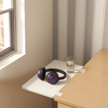 Przedłużka do biurka Spacetronik SPB132W montowana na zaciski