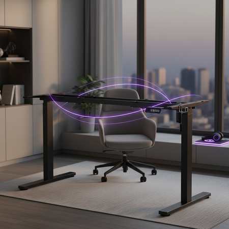 Elektryczny stelaż biurkowy SPE-121B