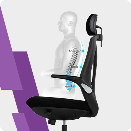 Spacetronik ARIAN-10 ergonomischer Bürostuhl