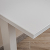 Blat biurka uniwersalny 158x80x1,8 cm Biały