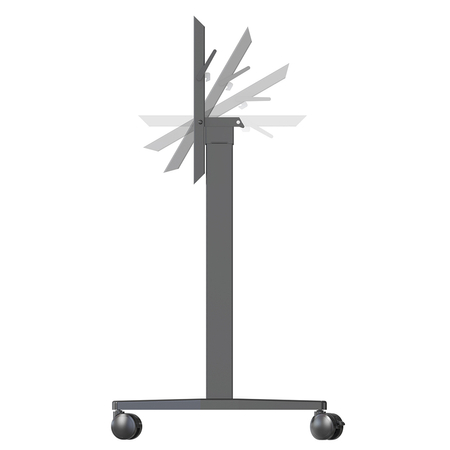 Mobile standing desk with wheels SPE101B