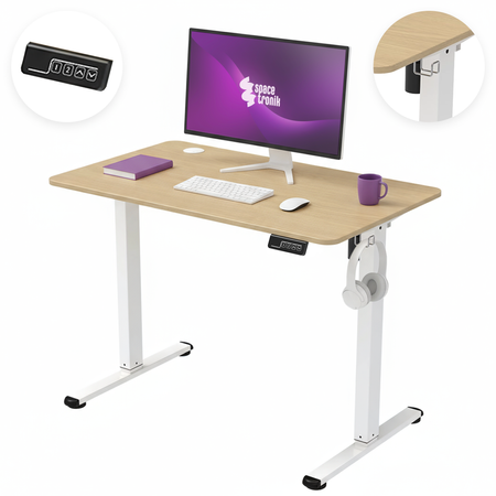 Elektryczne biurko Moris SPE-O111WL 120×60 cm